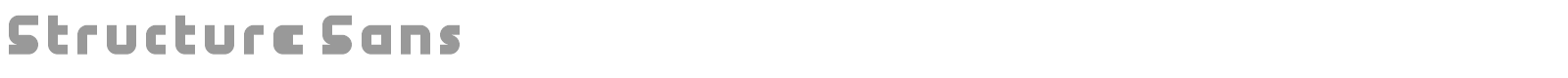 Structure Sans font preview
